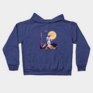 Husky Werewolf Kids Hoodie